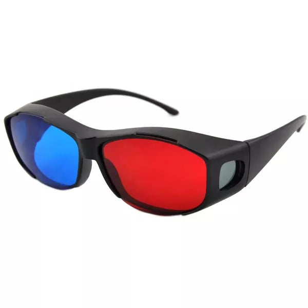 Red Blue (Cyan) Anaglyph Glasses Pack of 12.  Stereoscopic 3D glasses. Bulk Deal Available.